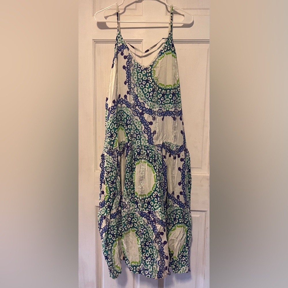 Oliphant patterned sun dress